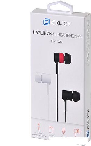 Наушники Oklick HP-S-220 (белый)