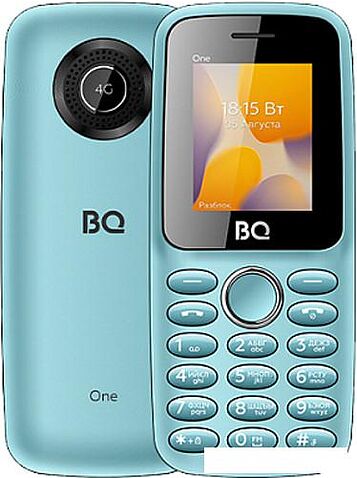Кнопочный телефон BQ-Mobile BQ-1800L One (бирюзовый)
