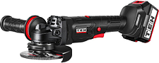 Угловая шлифмашина TEH LG125V-1B (с 1-им АКБ, кейс)