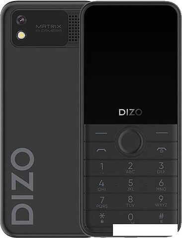 Кнопочный телефон Dizo Star 300 (черный)