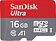 Карта памяти SanDisk Ultra SDSQUAR-016G-GN6MA microSDHC 16GB (с адаптером)