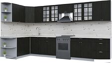 Готовая кухня Интерлиния Берес 1.5x2.3 правая (дуб английский/бискайская сосна) Готовая кухня Интерлиния Берес 1.5x2.3 правая (дуб английский/бискайская сосна)