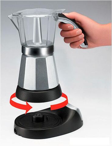 Гейзерная кофеварка DeLonghi EMK6