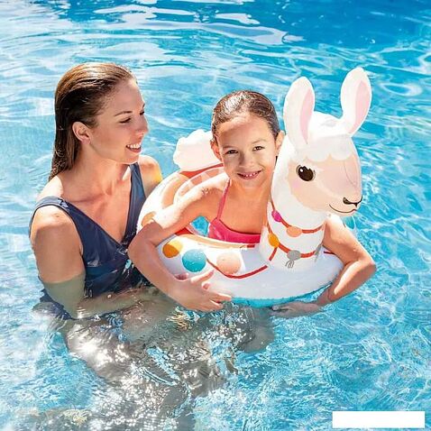 Круг для плавания Intex 58221 Лама