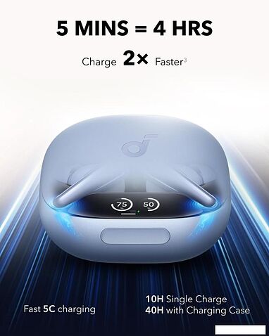 Наушники Anker Soundcore Liberty 4 Pro (синий)