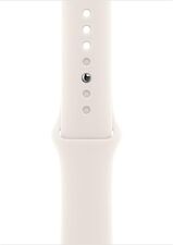 Умные часы Apple Watch SE 3 44 мм (алюминиевый корпус, звездный свет/звездный свет, спортивный силиконовый ремешок S/M)