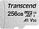 Карта памяти Transcend 300S 256GB (с адаптером)