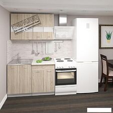 Кухня Кортекс-мебель Корнелия Экстра 1.2м (дуб сонома/марсель)