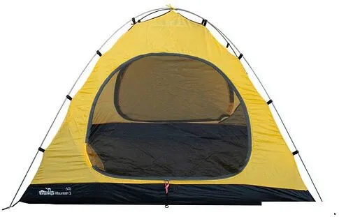 Экспедиционная палатка TRAMP Mountain 3 V2 (зеленый)