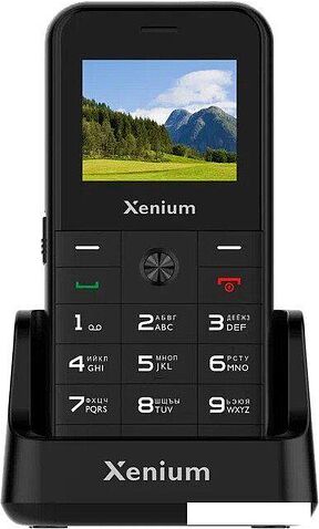 Телефон Xenium X718 (черный)