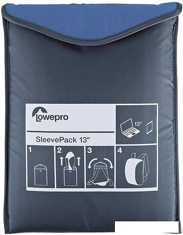 Рюкзак Lowepro SleevePack 13 (голубой/серый)