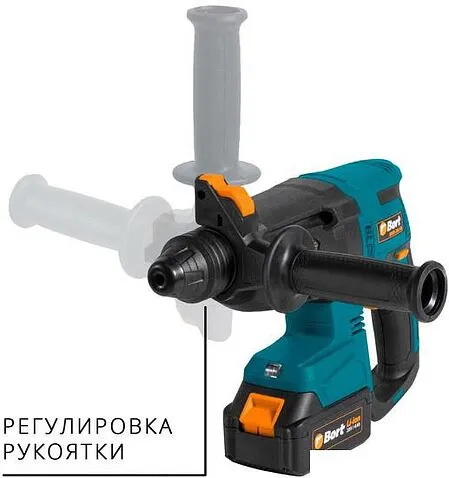 Перфоратор Bort BHD-20LI-BL (с 2-мя АКБ, кейс)