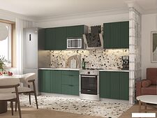 Готовая кухня Arvento АНТА-плюс 2.2м (зеленый)