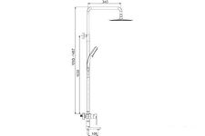 Душевая система  Ekko E2403-8