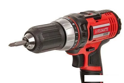 Дрель-шуруповерт Felisatti ДА-13/18Л3(М) (с 2-мя АКБ, кейс)