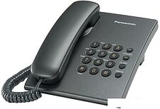 Проводной телефон Panasonic KX-TS2350RUT (титановый)