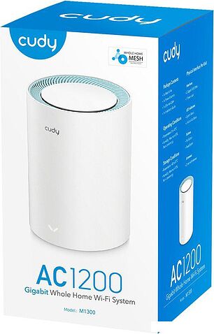 Wi-Fi роутер Cudy M1300 2.0 (1-Pack)