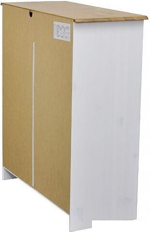 Комод Диприз Ром 2 двери 2 ящика Д 1349.1 (белый воск/антик)