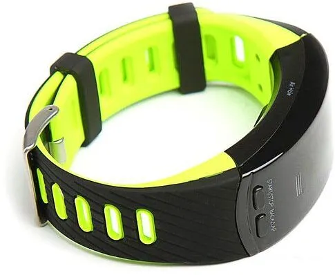 Фитнес-браслет Qumann QSB X (черный/зеленый)