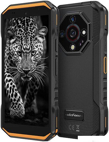 Телефон Ulefone Armor X32 6GB/128GB (черный/оранжевый)
