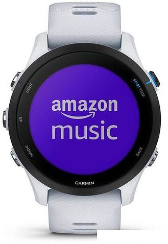 Умные часы Garmin Forerunner 255 Music 46 мм (белый камень)
