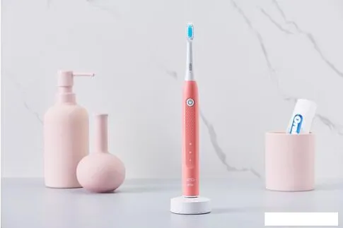 Электрическая зубная щетка Oral-B Pulsonic Slim Clean 2000 (розовый)