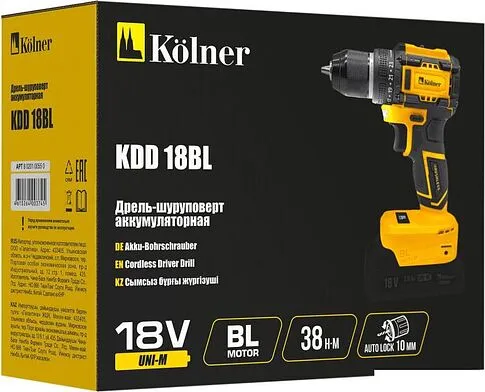 Дрель-шуруповерт Kolner KDD 18BL (без АКБ)