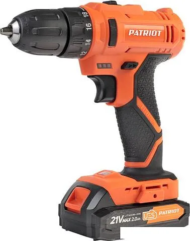 Дрель-шуруповерт Patriot BR 189 UES 180301549 (с 2-мя АКБ, кейс)