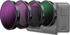 Набор аксессуаров Zarrumi Filter Set D5 для DJI Osmo Actio 5 Pro, 4