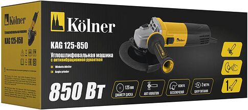 Угловая шлифмашина Kolner KAG 125-850