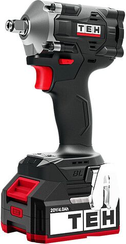 Гайковерт TEH LW420N-1B (с 1-им АКБ, кейс)