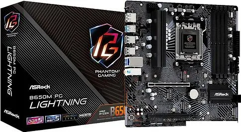 Материнская плата ASRock B650M PG Lightning