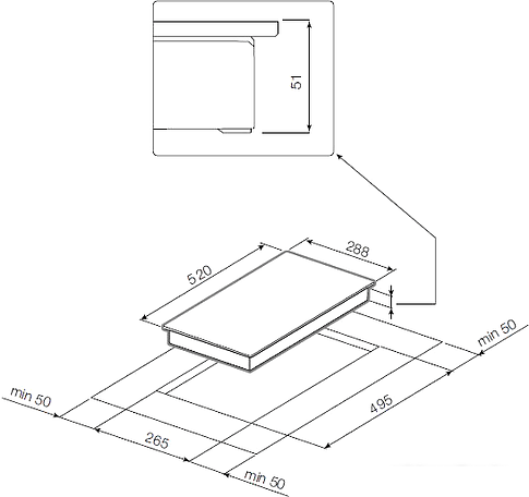 Варочная панель Graude EK 30.0 W