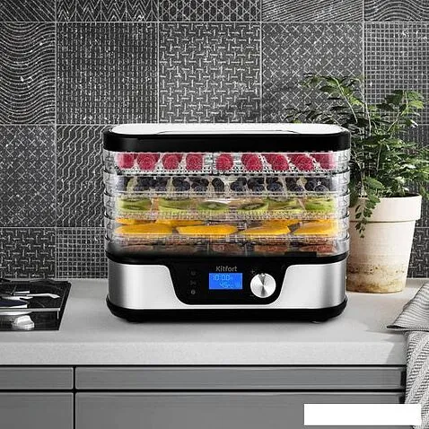Сушилка для овощей и фруктов Kitfort KT-1918