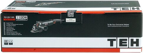 Угловая шлифмашина TEH TG12511VPL