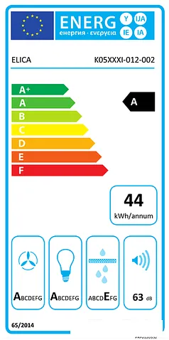 Кухонная вытяжка Elica Easy WH/F/50 [PRF0119940]