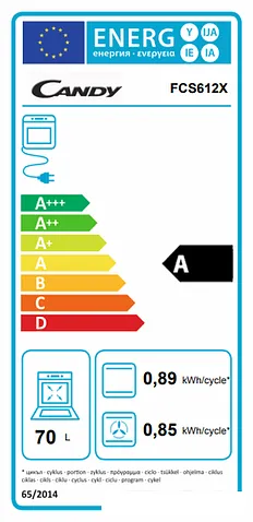 Духовой шкаф Candy FCS 612 X