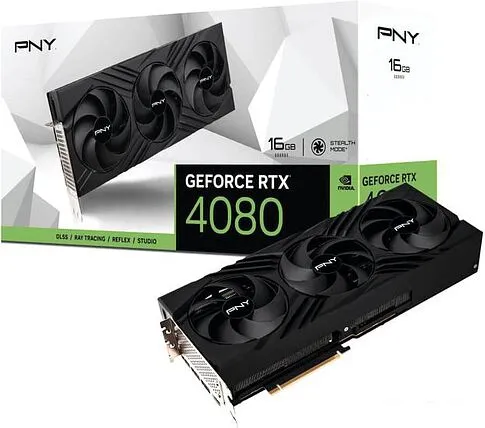 Видеокарта PNY GeForce RTX 4080 16GB TF VERTO Edition VCG408016TFXPB1