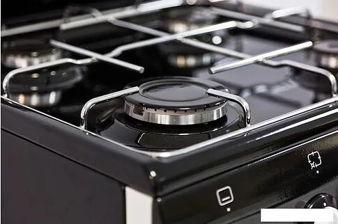 Кухонная плита De luxe 5040.36Г (Щ) (черная)