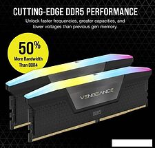 Оперативная память Corsair Vengeance RGB 2x16ГБ DDR5 5600 МГц CMH32GX5M2B5600C36K