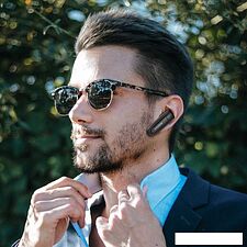 Bluetooth гарнитура Borofone BC21 (черный)