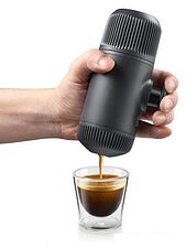 Ручная кофеварка WACACO Nanopresso Grey + NS Adapter