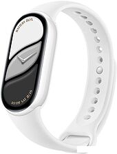 Фитнес-браслет Xiaomi Smart Band 10 M2459B1 (белая керамика, с белым силиконовым ремешком, международная версия)