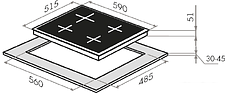 Варочная панель MAUNFELD EGHG.64.2CBG/G