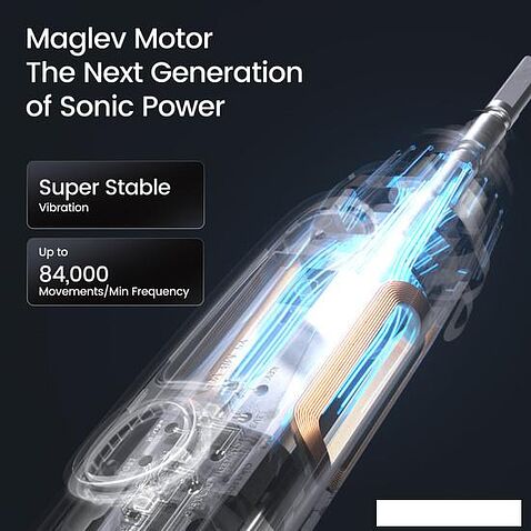 Электрическая зубная щетка Oclean X Pro Digital (серебристый)