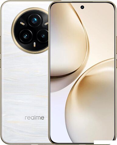 Телефон Realme 14 Pro+ RMX5051 12GB/512GB международная версия (жемчужно-белый)