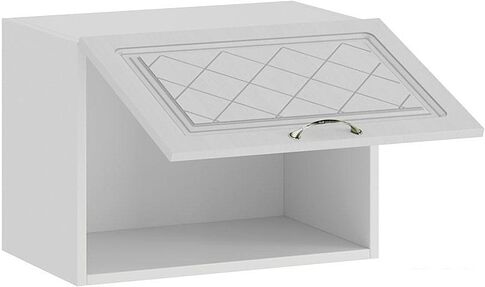 Шкаф навесной Трия Бьянка 1В5Г (дуб белый)