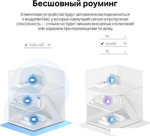 Wi-Fi система Mercusys Halo H80X (3-pack)
