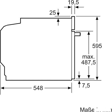Электрический духовой шкаф Bosch Serie 2 HBA571BB4