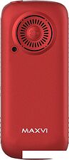 Кнопочный телефон Maxvi B21ds (красный)